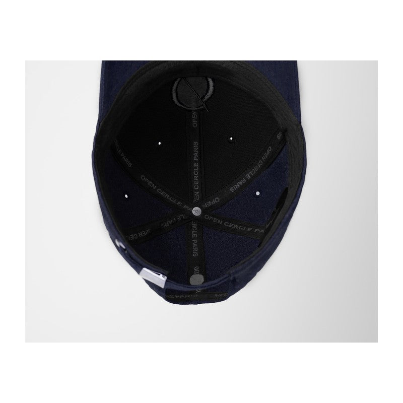 Casquette Blue Print bleue - détail